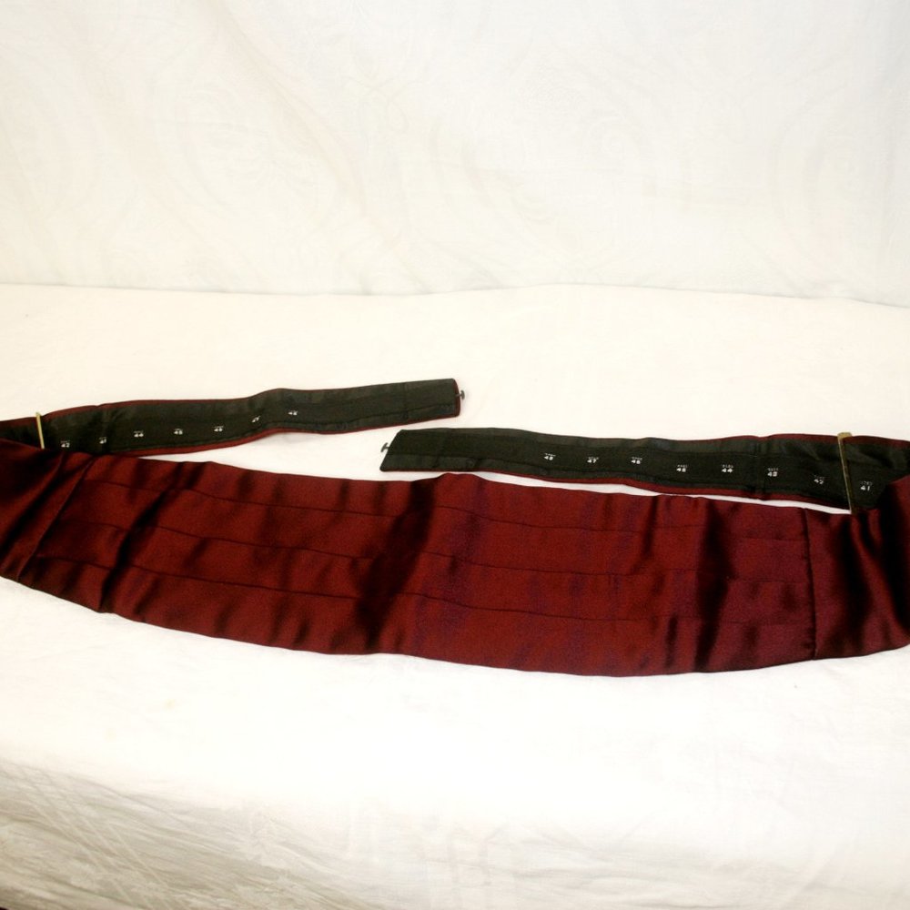 Very Dark Burgundy Cumberband